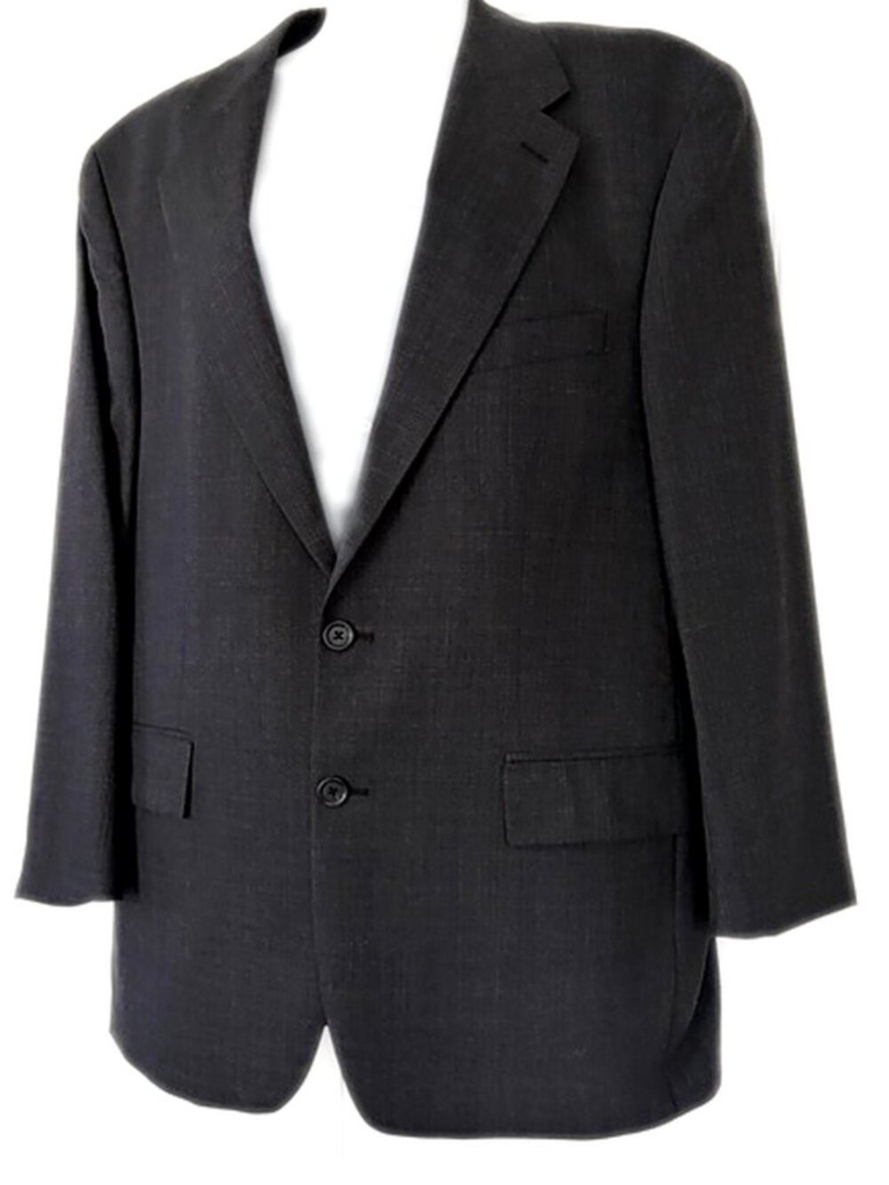 Chaps Ralph Lauren Man’s 100% Wool Blazer Sport Jacket Coat Size 43 Regular Gray